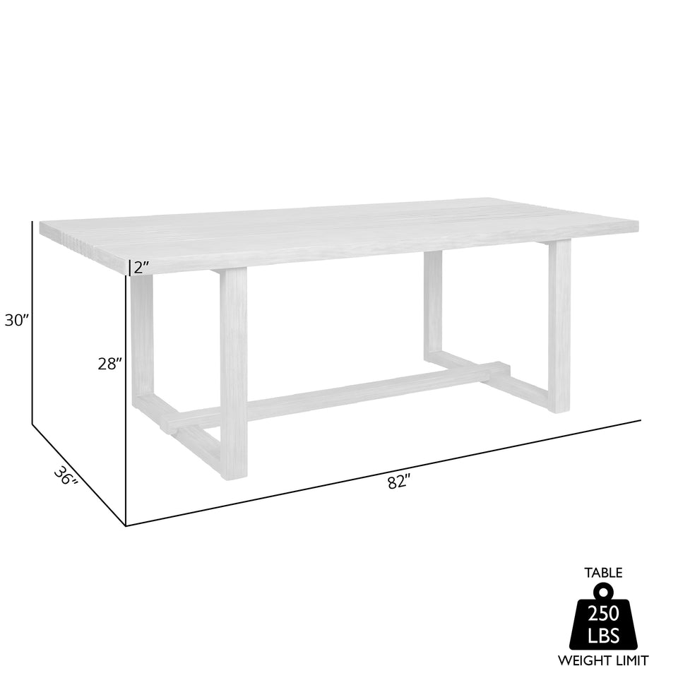 Vivid Outdoor Dining Table
