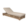Light Eucalyptus Wood with Taupe Olefin Cushions