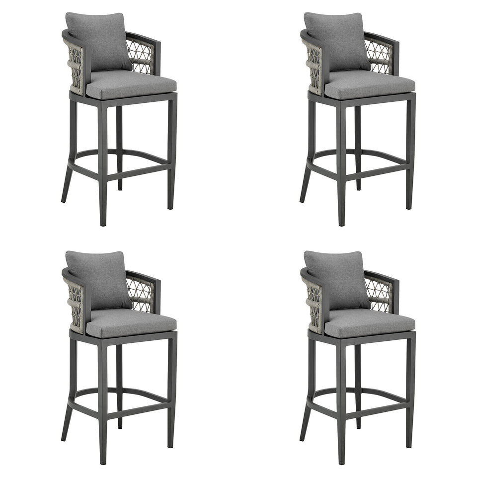 Zella Outdoor Bar Stool - Set of 4