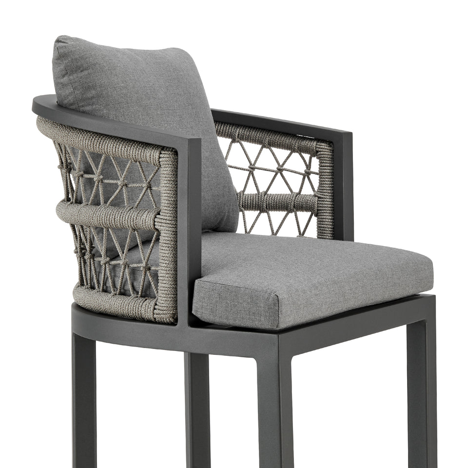 Zella Outdoor Bar Stool