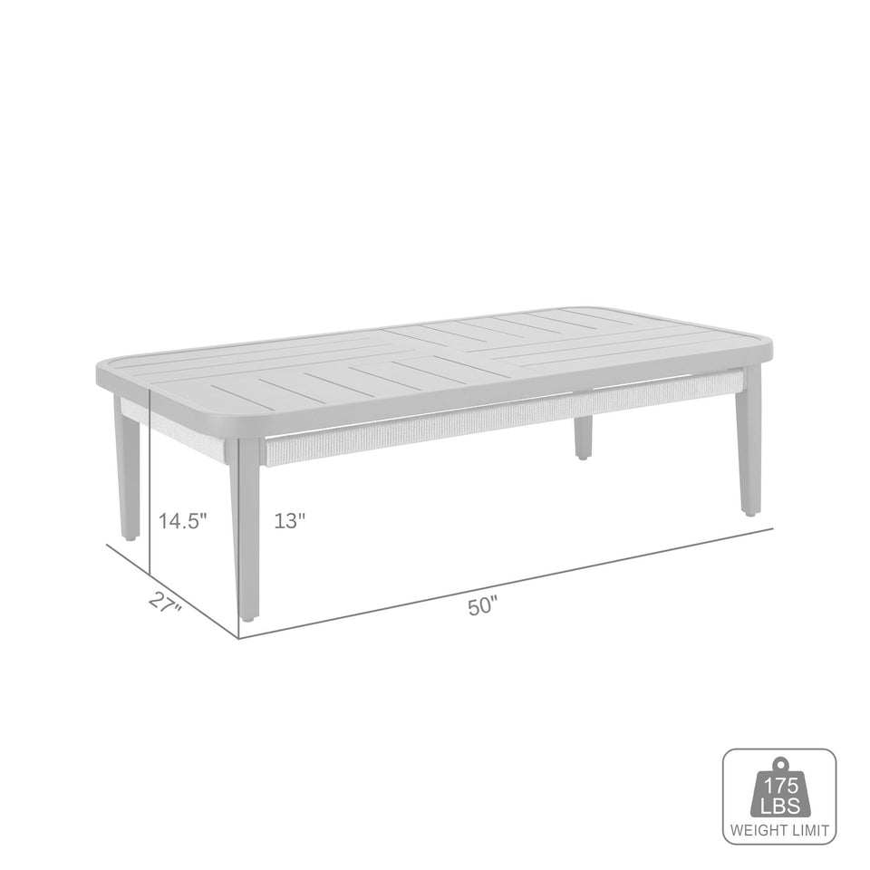 Zella Rectangular Coffee Table