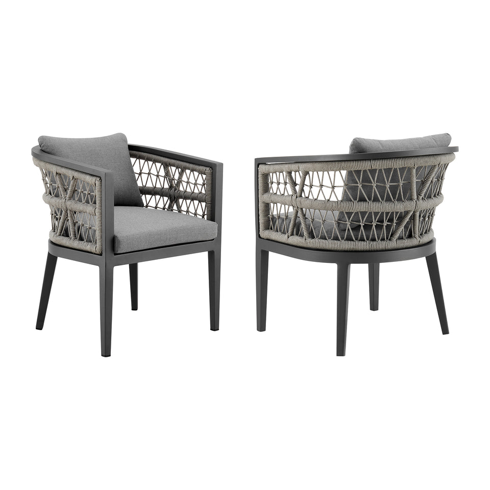 Zella Outdoor Dining Chair - Set of 2