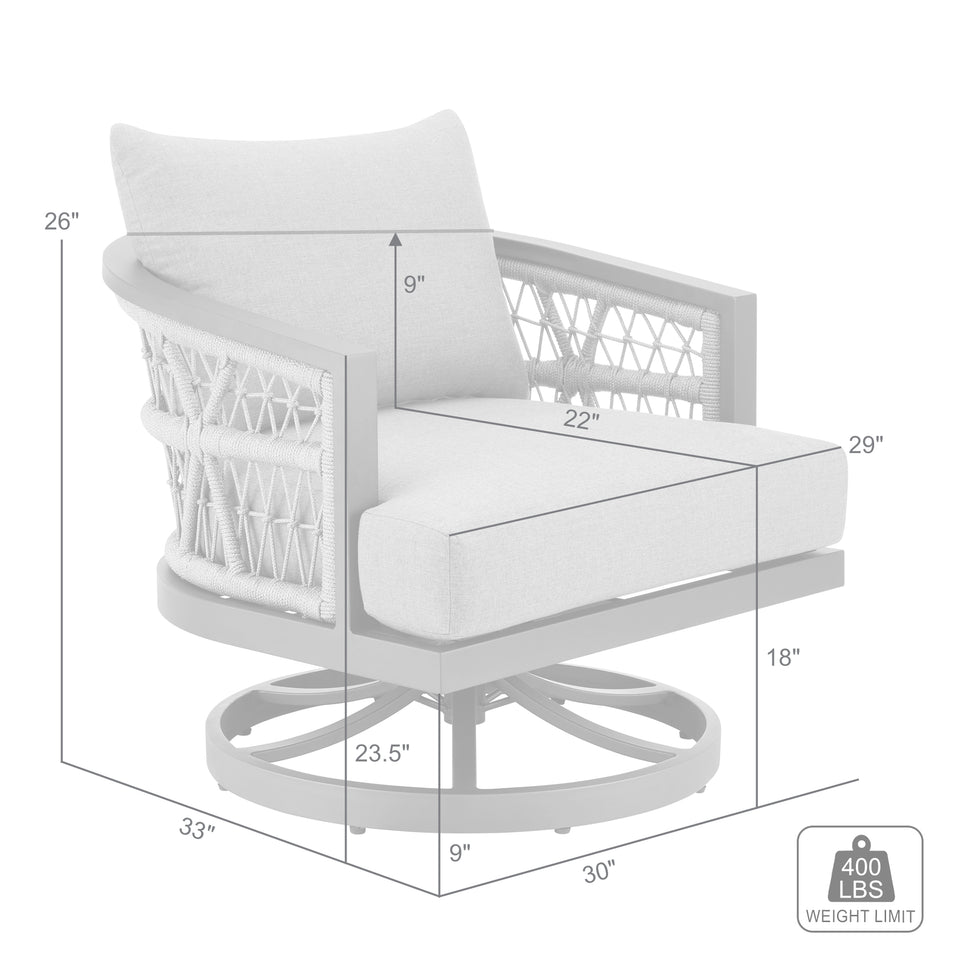 Zella Outdoor Armchair
