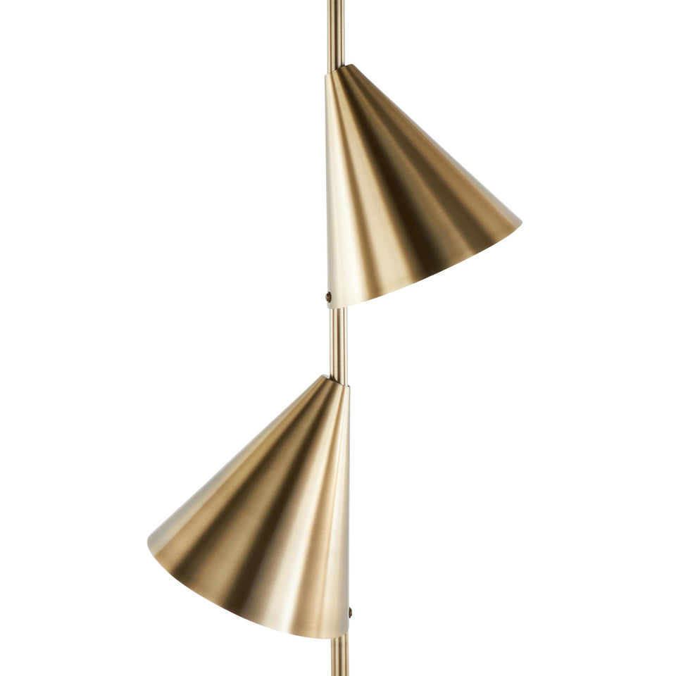 Cone 65" Metal Floor Lamp