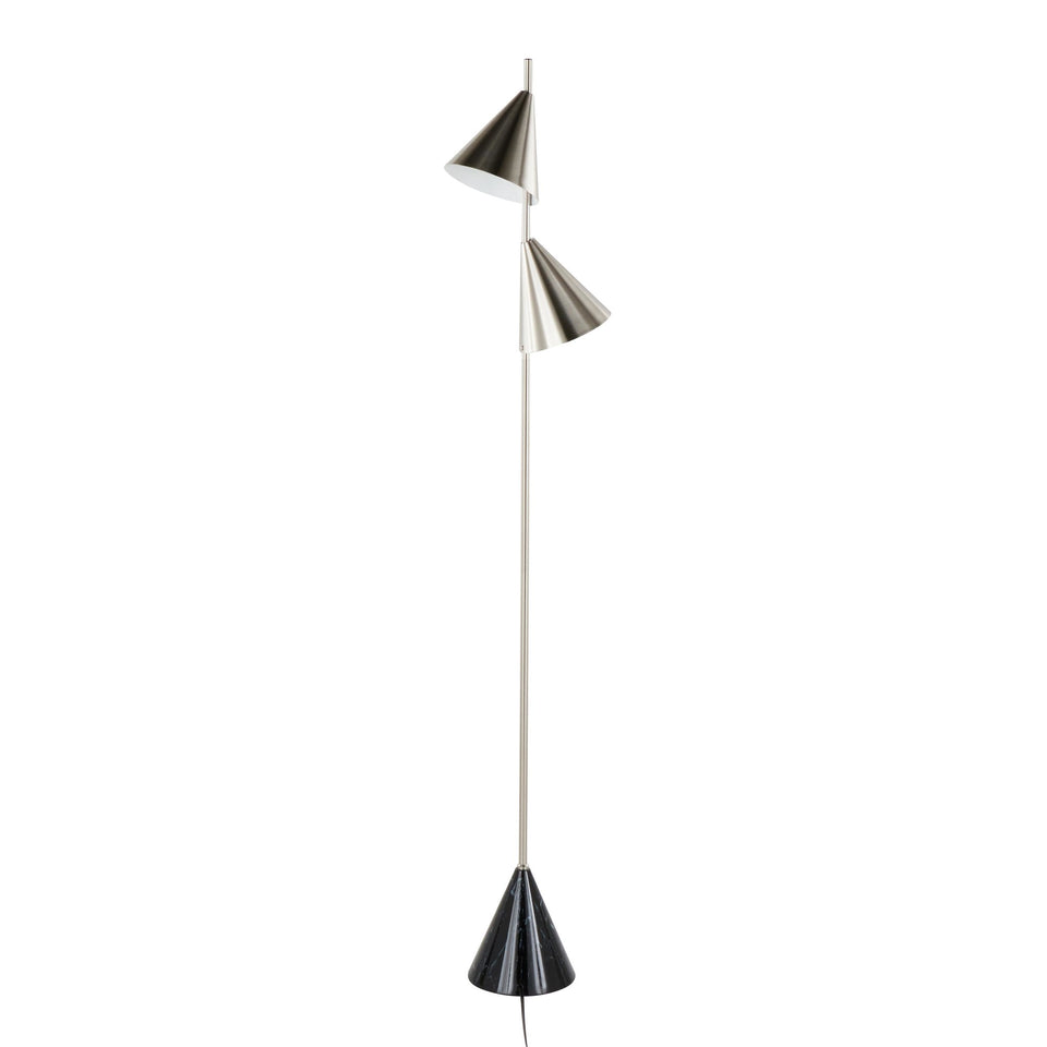Cone 65" Metal Floor Lamp