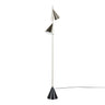 Plated Nickel, Black Faux Marble