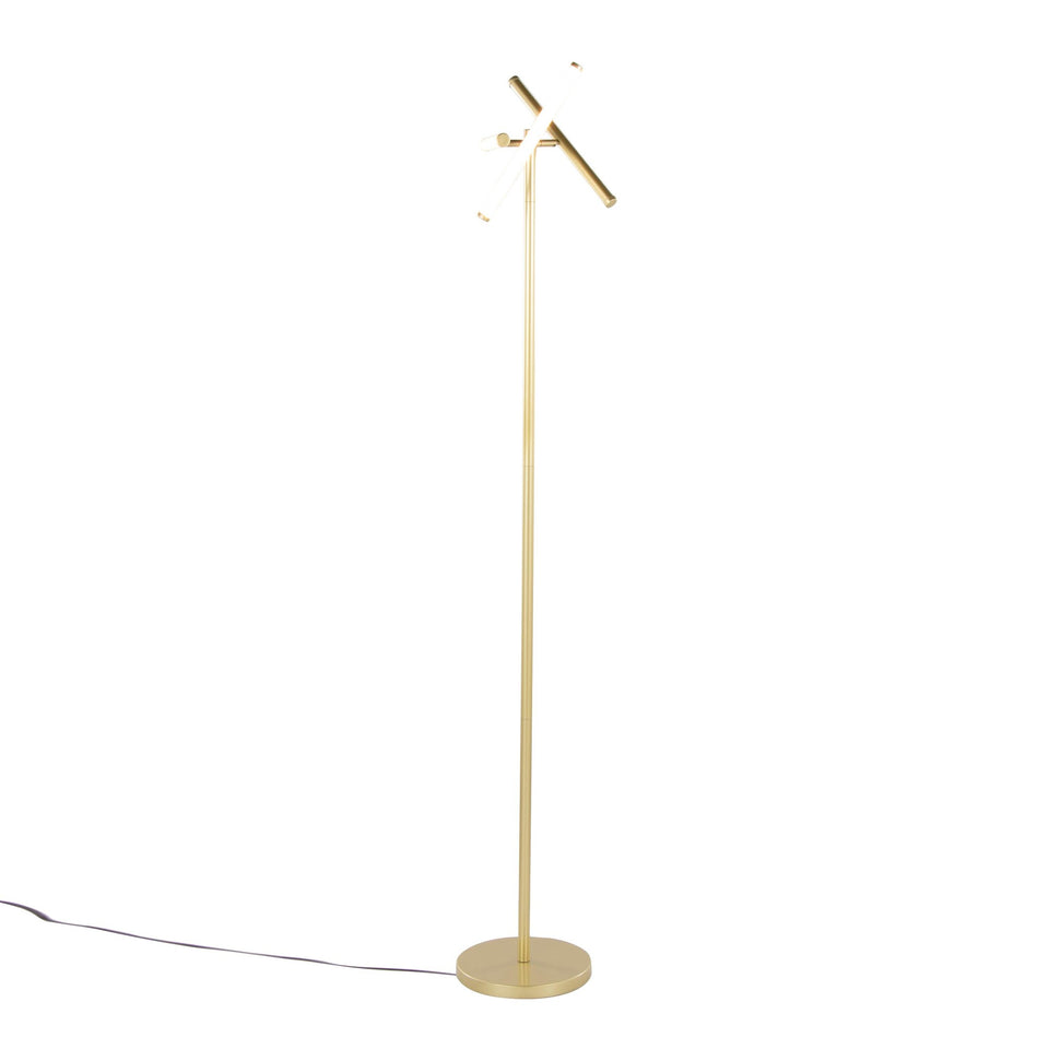 Icicle 65" Swivel Floor Lamp