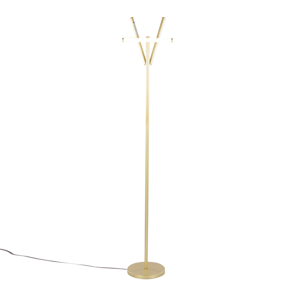 Icicle 65" Swivel Floor Lamp