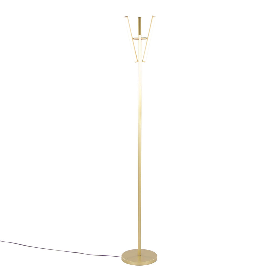 Icicle 65" Swivel Floor Lamp
