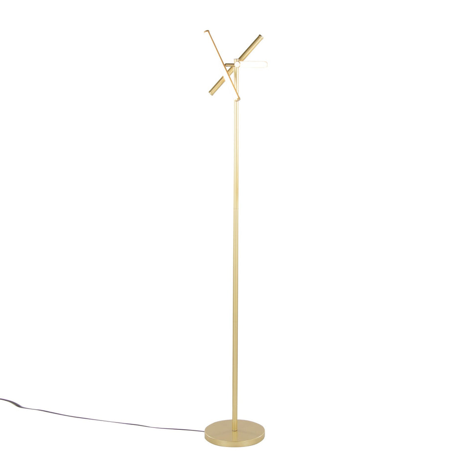 Icicle 65" Swivel Floor Lamp