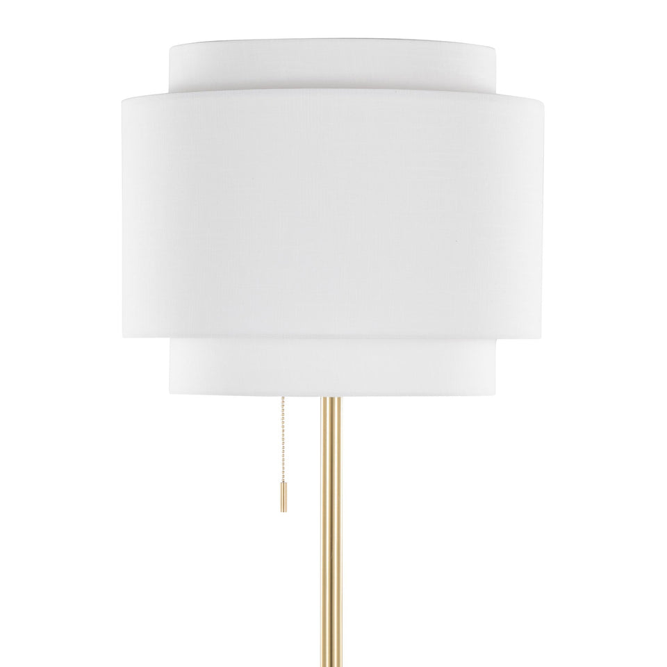 Tier 64" Metal Floor Lamp
