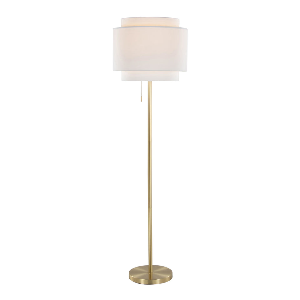 Tier 64" Metal Floor Lamp
