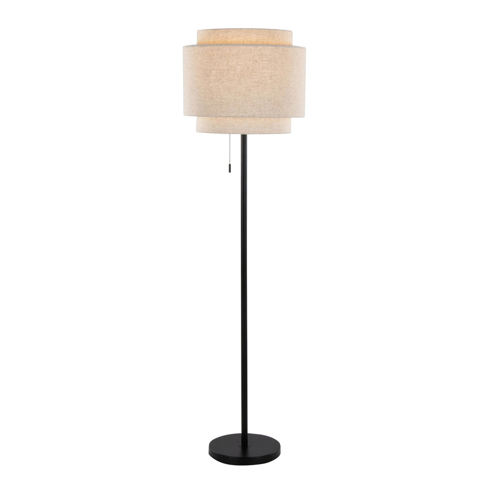 Tier 64" Metal Floor Lamp