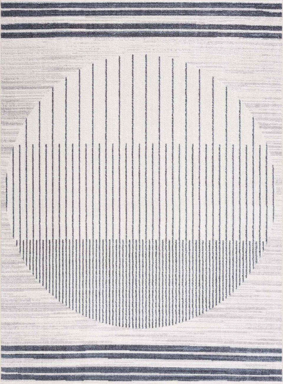 Thad Medium Gray Washable Area Rug