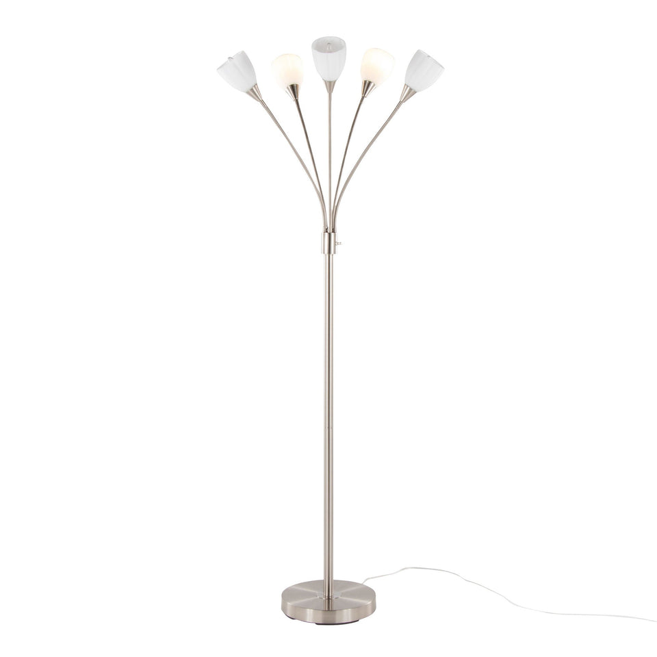 Medusa®  71" Metal Floor Lamp 5 Arm