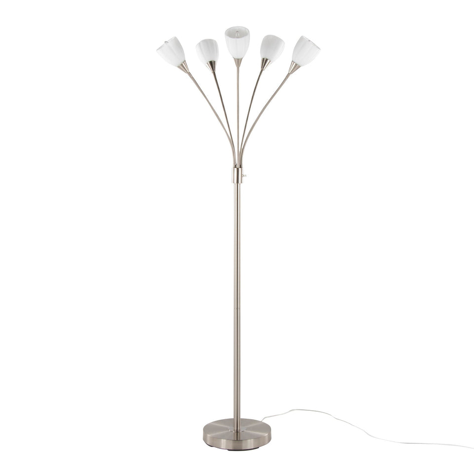 Medusa®  71" Metal Floor Lamp 5 Arm
