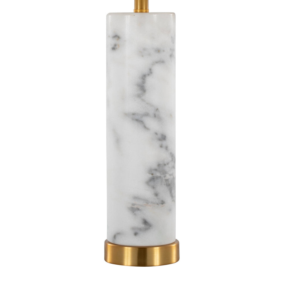 Marbella 26" Marble Table Lamp - Set of 2