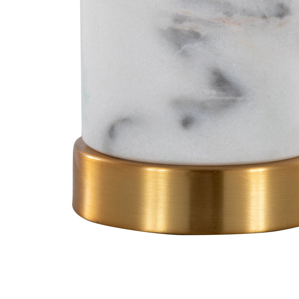 Marbella 26" Marble Table Lamp - Set of 2