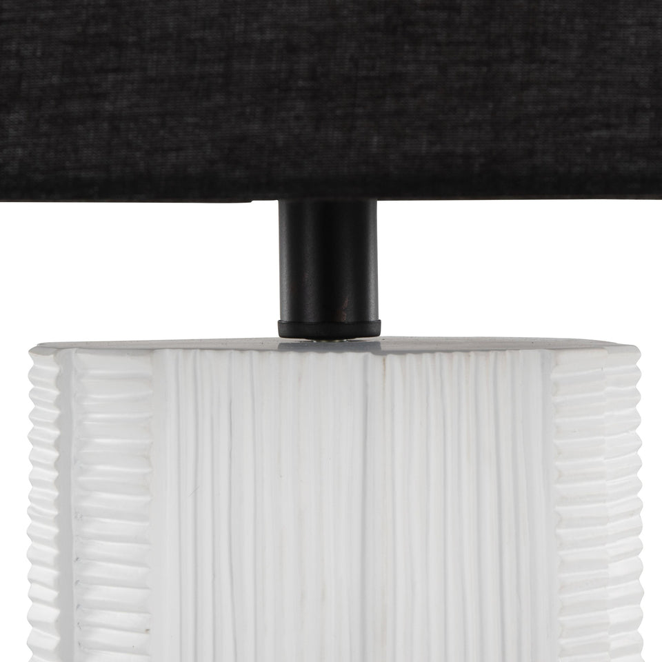 Petra 26" Polyresin Table Lamp - Set of 2