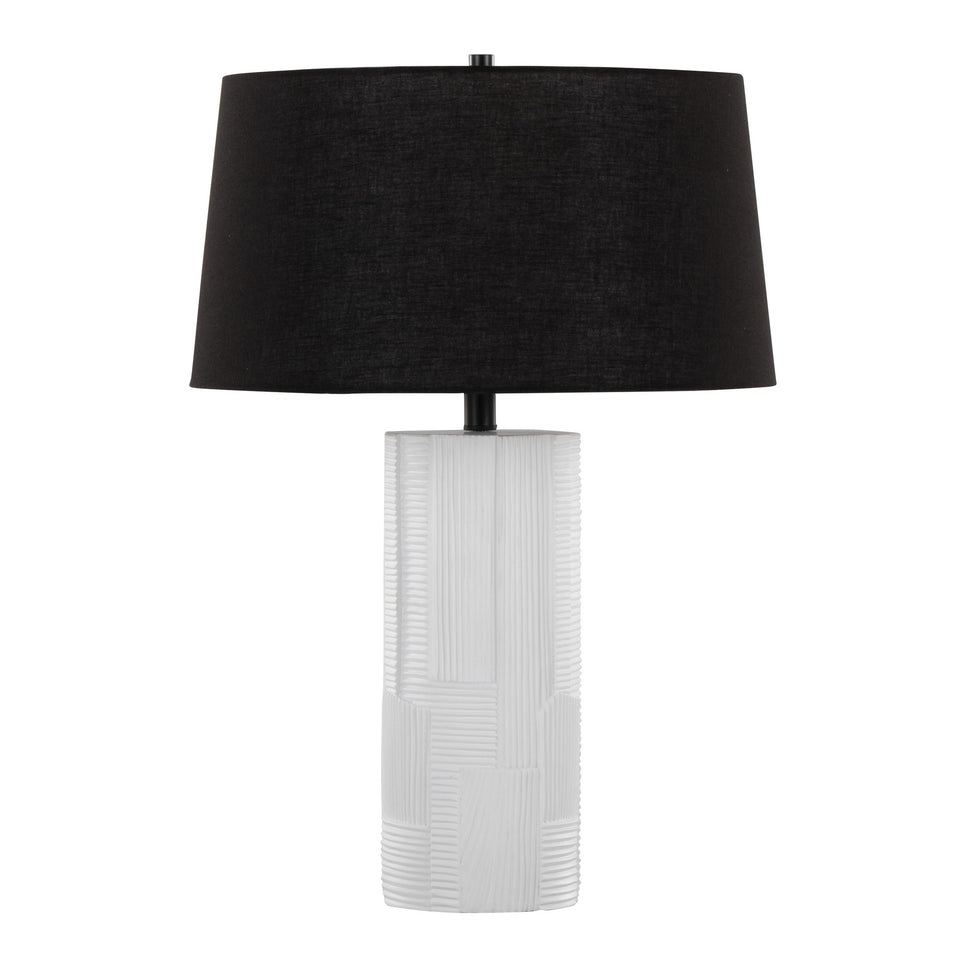 Petra 26" Polyresin Table Lamp - Set of 2