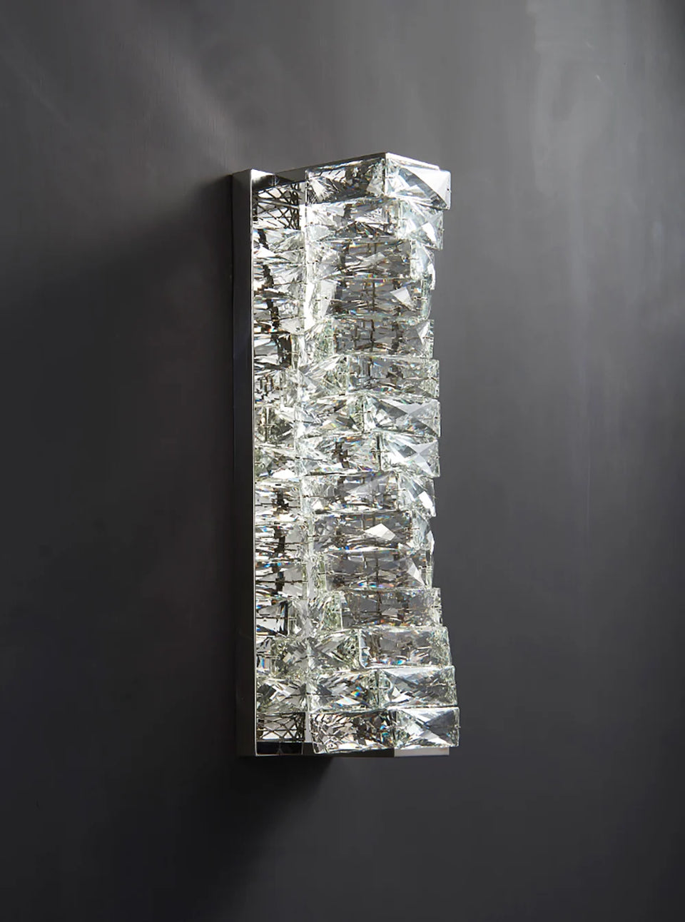 Crystal Laminated Wall Light