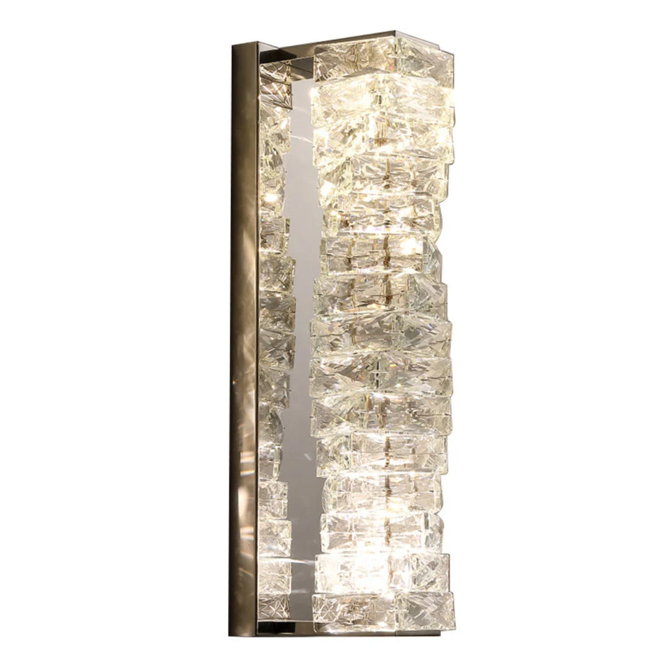 Crystal Laminated Wall Light