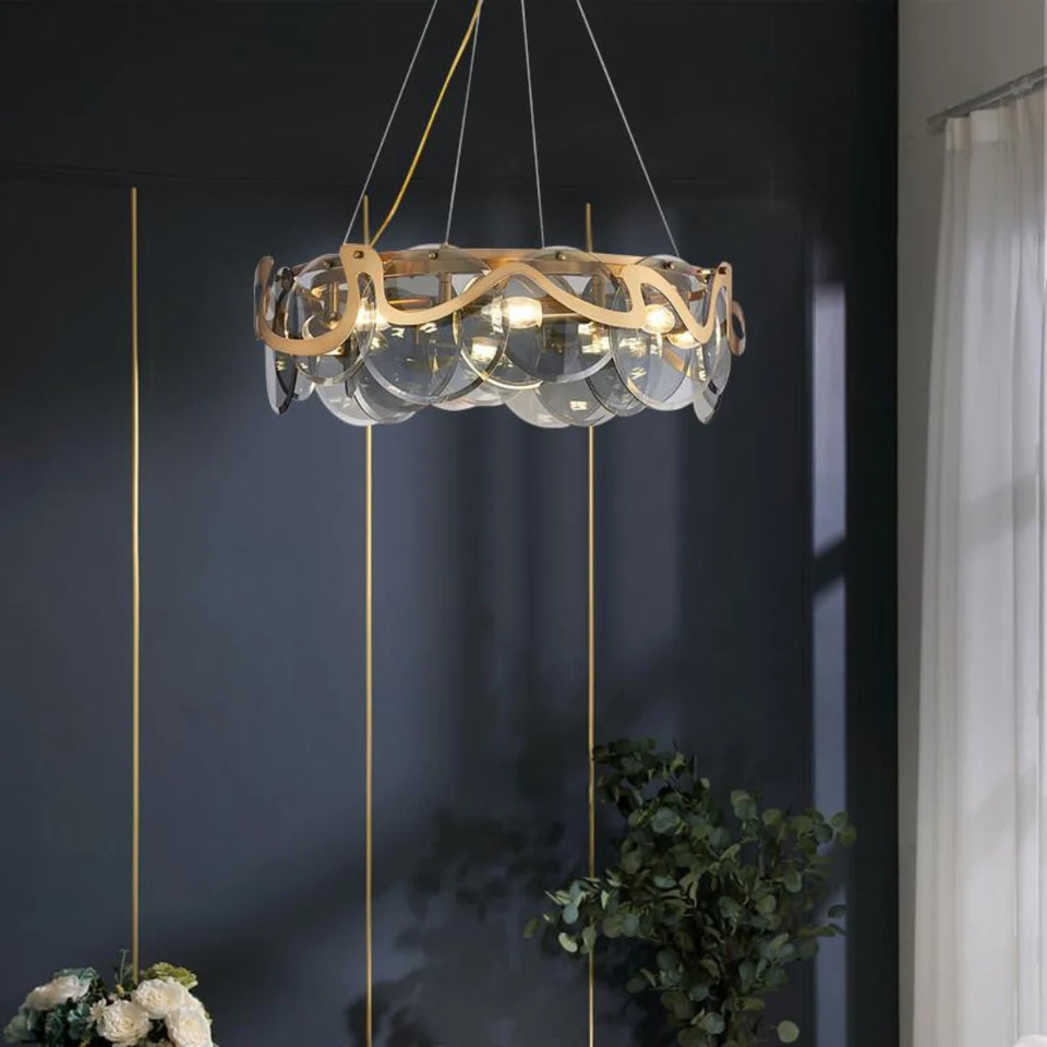 Modern Simple Glass Chandelier