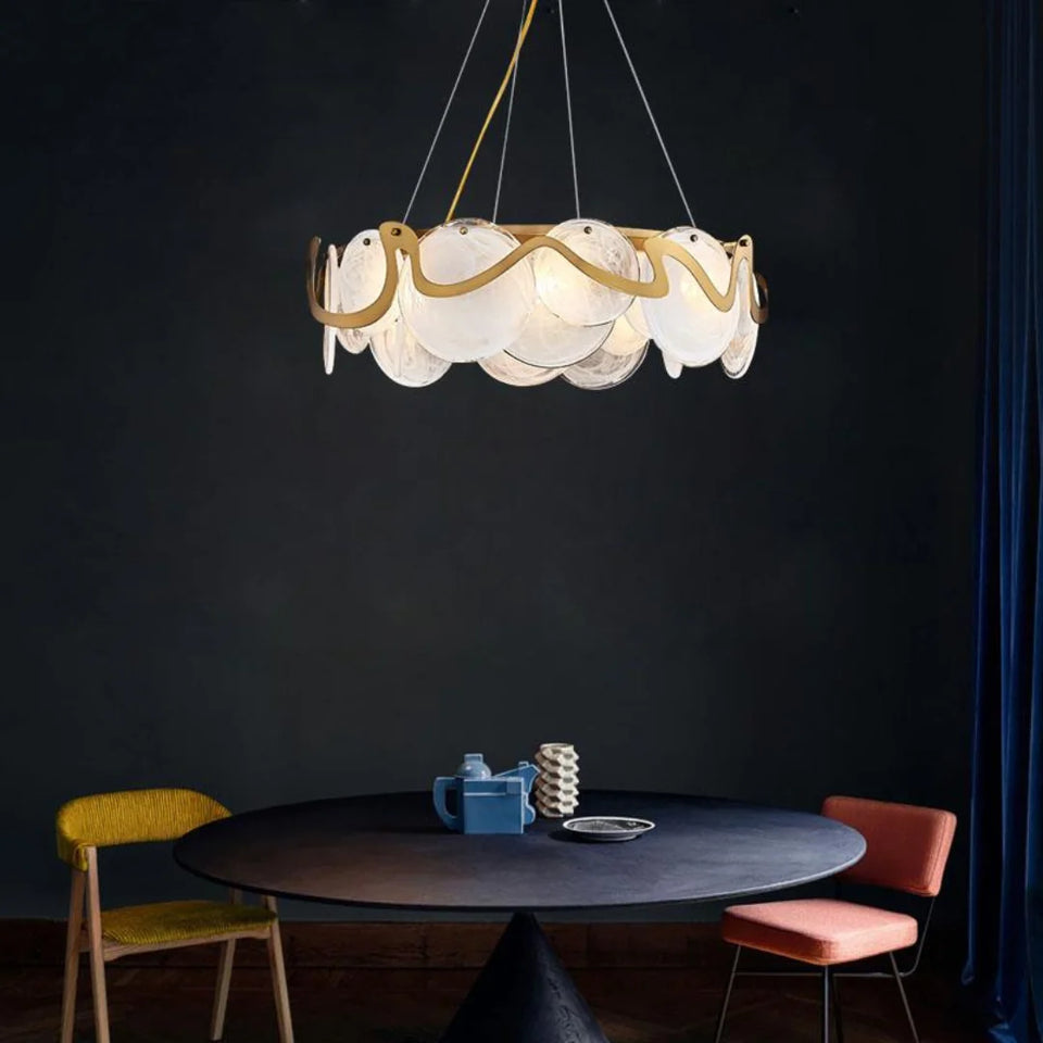 Modern Simple Glass Chandelier