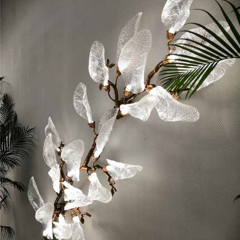 Leaf Art Wall Light