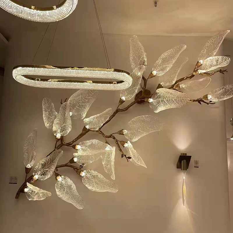 Leaf Art Wall Light