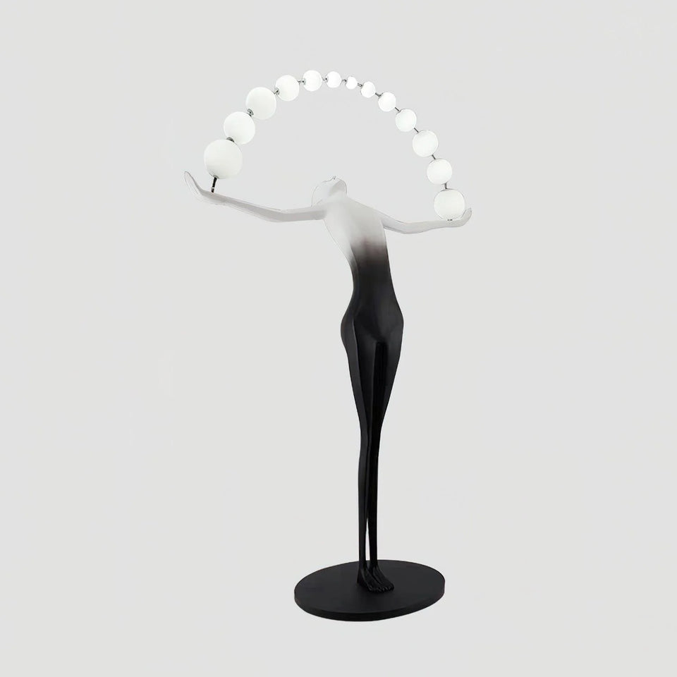 Liberty Sculpture Figure Floor Lamp