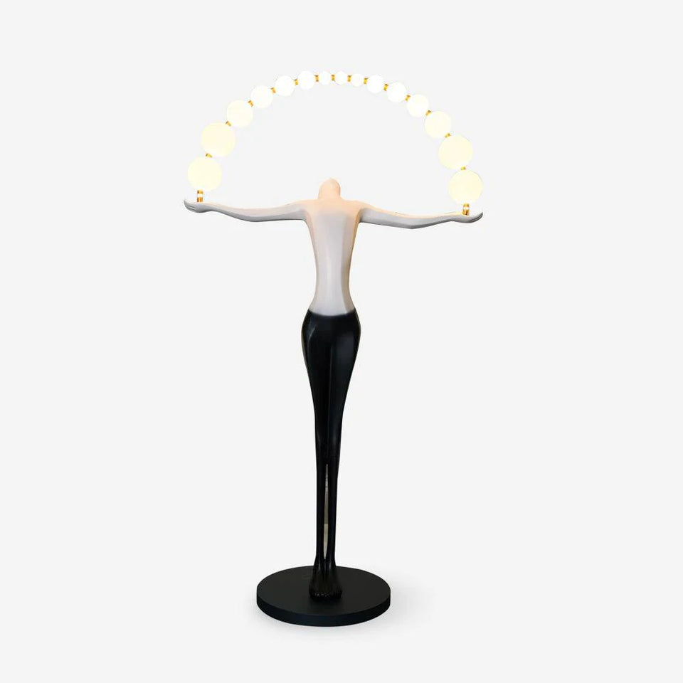 Liberty Sculpture Figure Floor Lamp