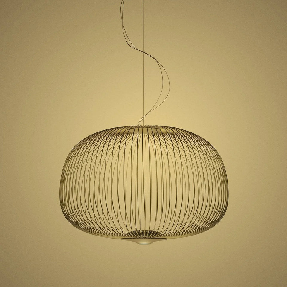 Lightweight Spokes Shaped Pendant Lamp