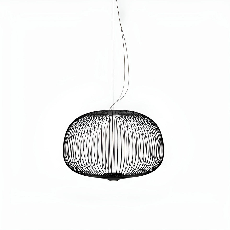 Lightweight Spokes Shaped Pendant Lamp