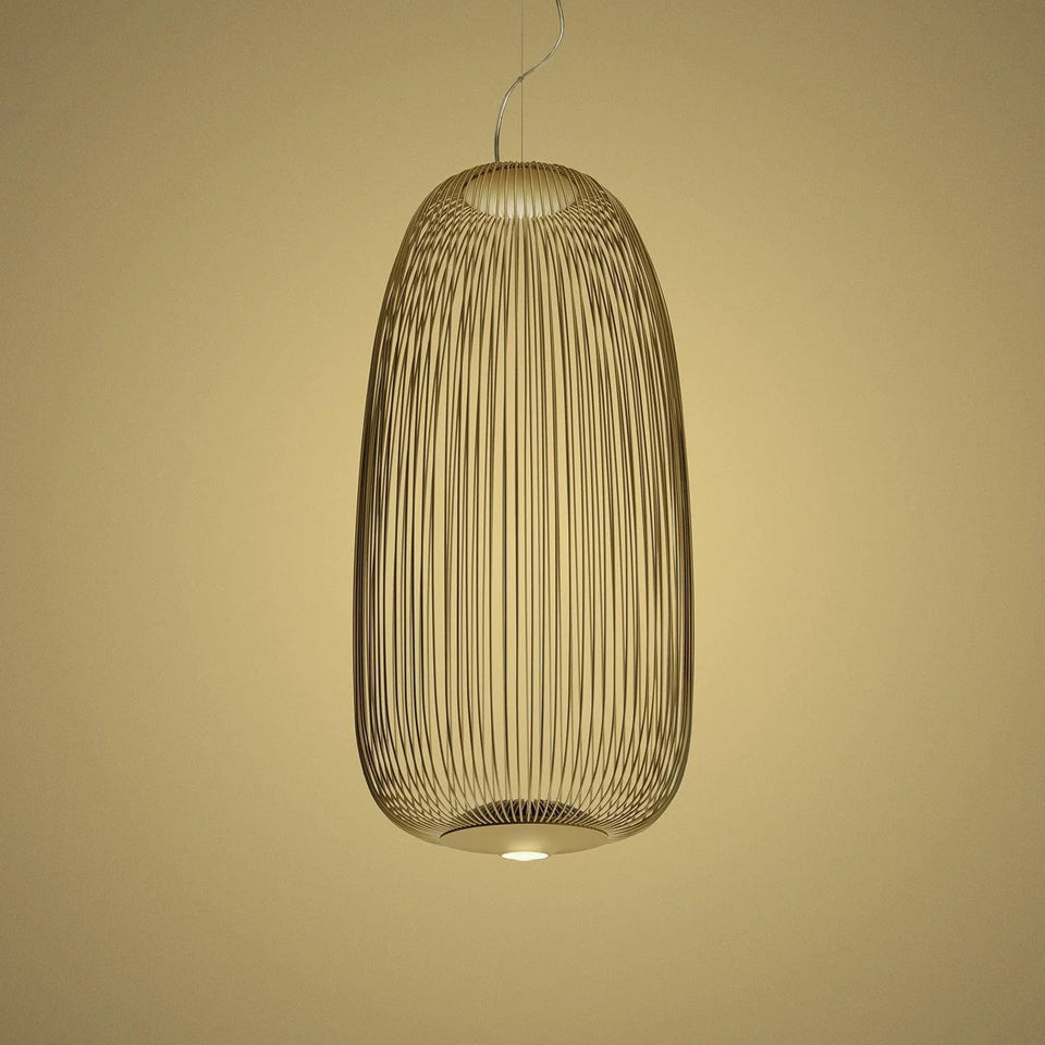 Lightweight Spokes Shaped Pendant Lamp