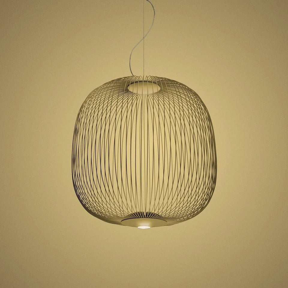 Lightweight Spokes Shaped Pendant Lamp
