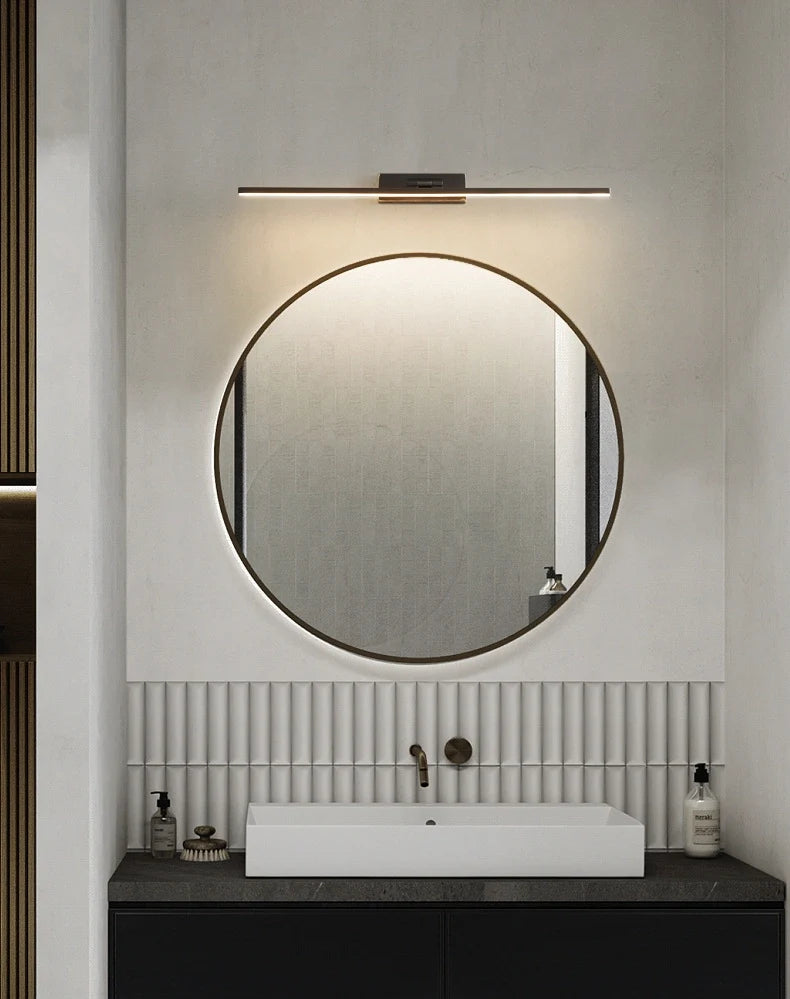 Linear Bathroom Wall Light