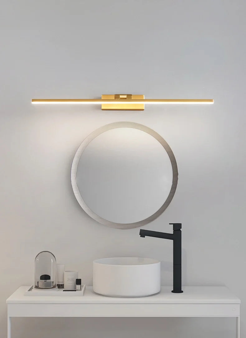Linear Bathroom Wall Light