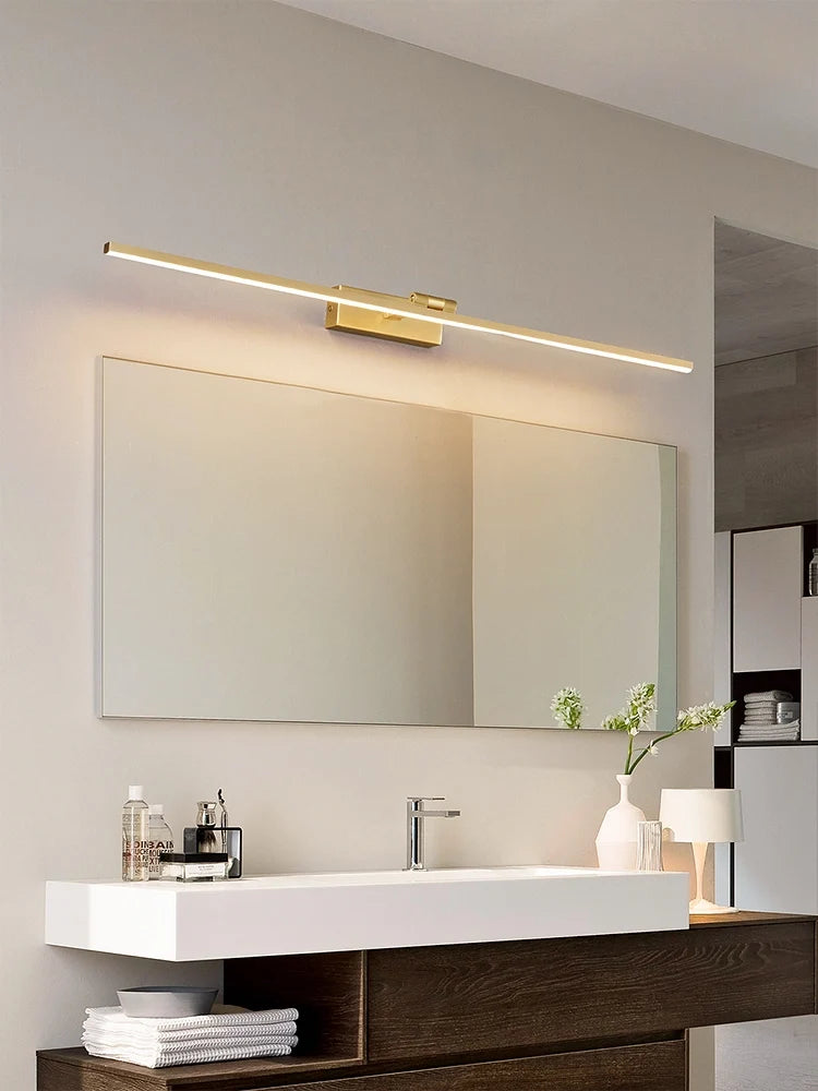 Linear Bathroom Wall Light
