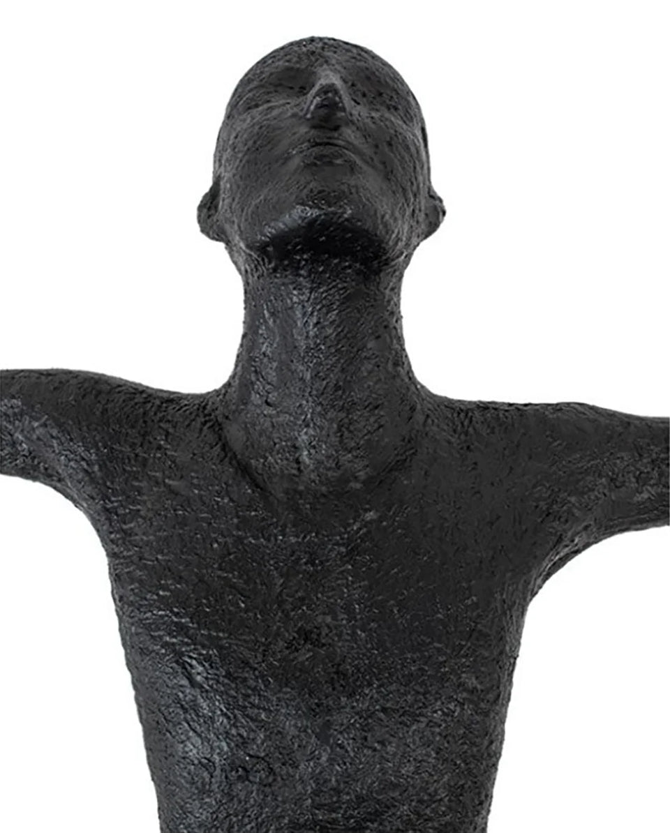 Liva Sculpture Ring Figure Floor Lamp