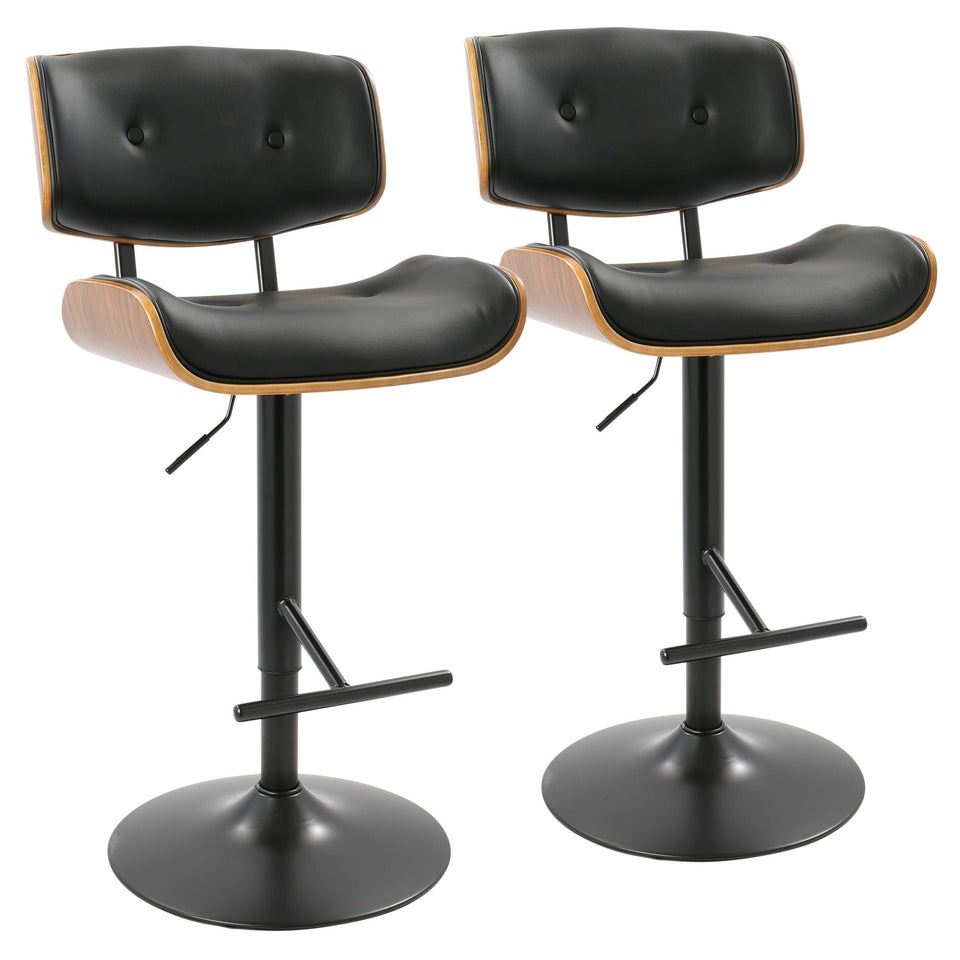 Lombardi Adjustable Barstool - Set of 2