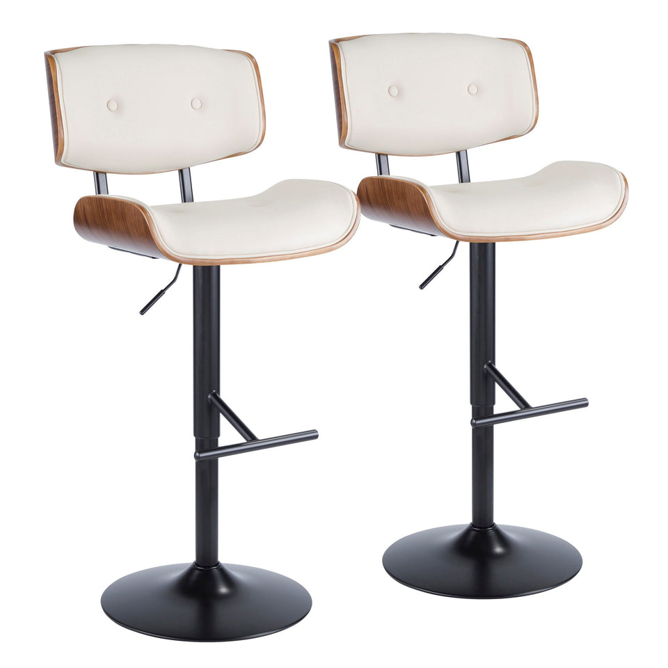 Lombardi Adjustable Barstool - Set of 2