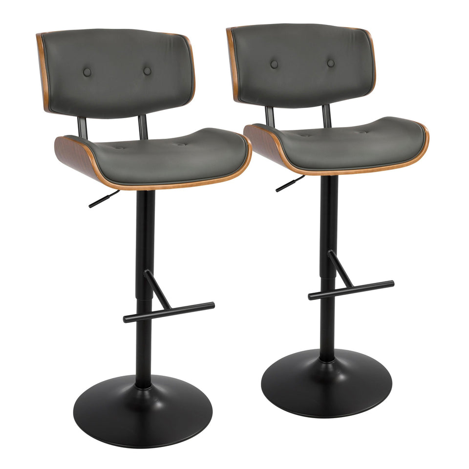 Lombardi Adjustable Barstool - Set of 2