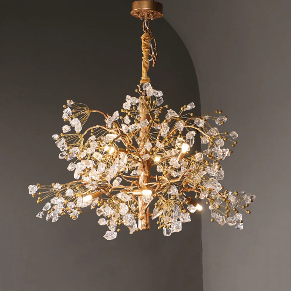 Lorna Berry Branch Shape Glass Chandelier