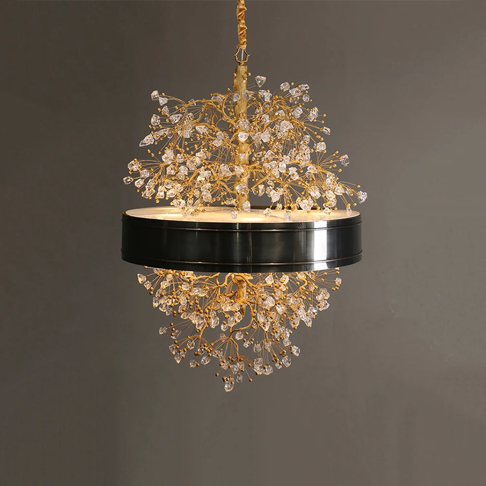 Lorna Berry Branch Shape Glass Chandelier