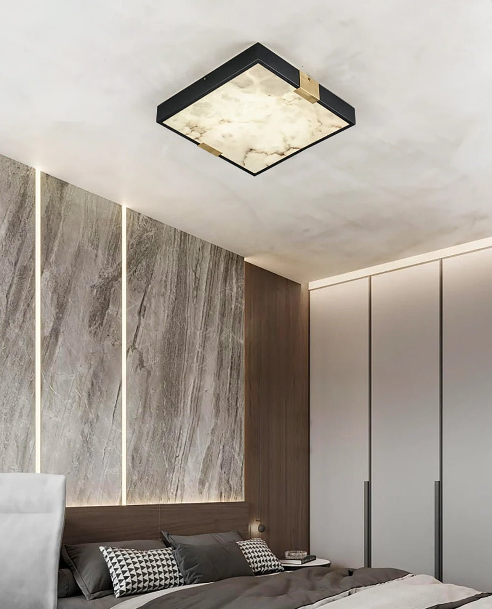 White ceiling light - lifestyle setting