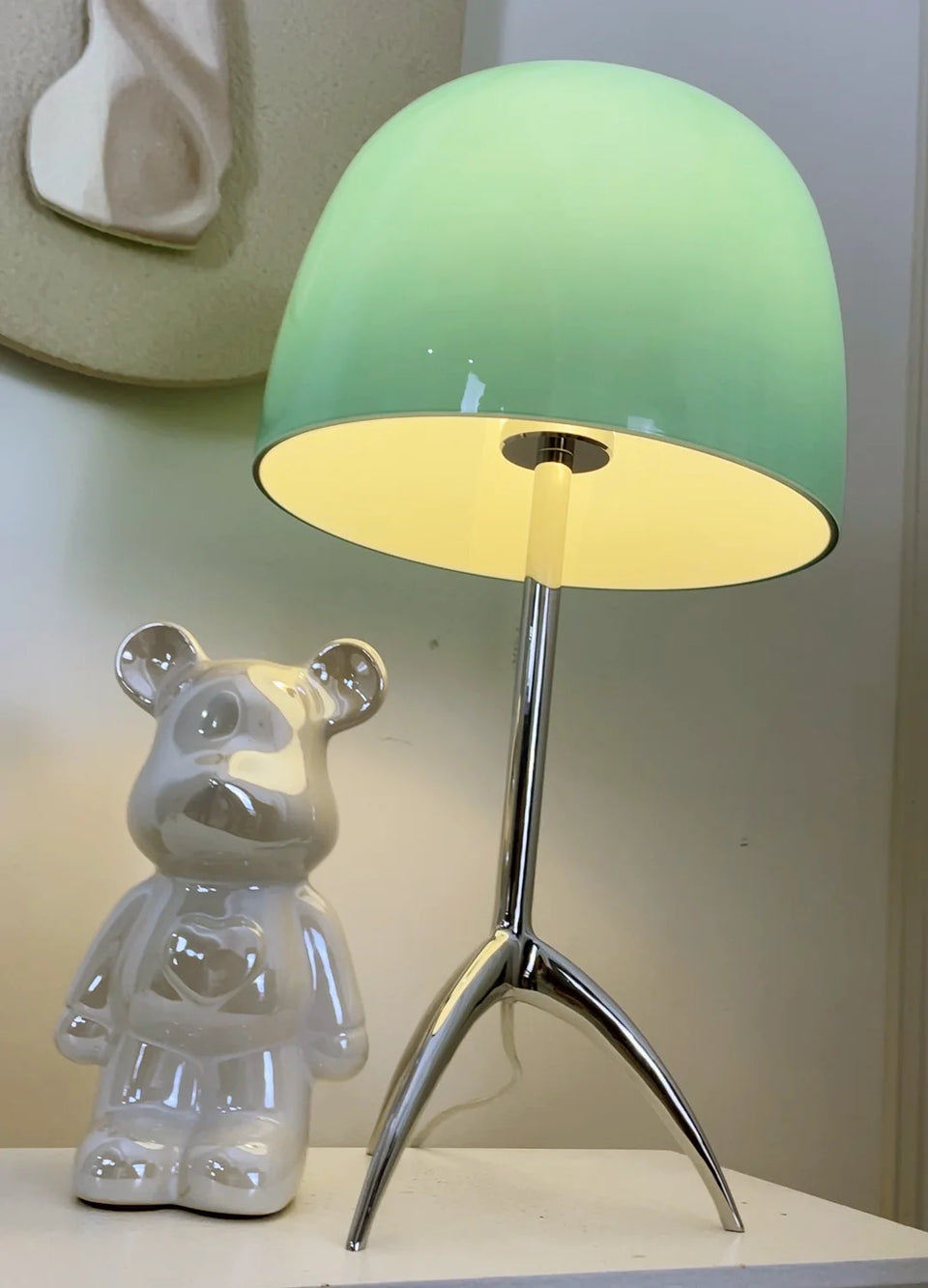Lumiere Glass Table Lamp