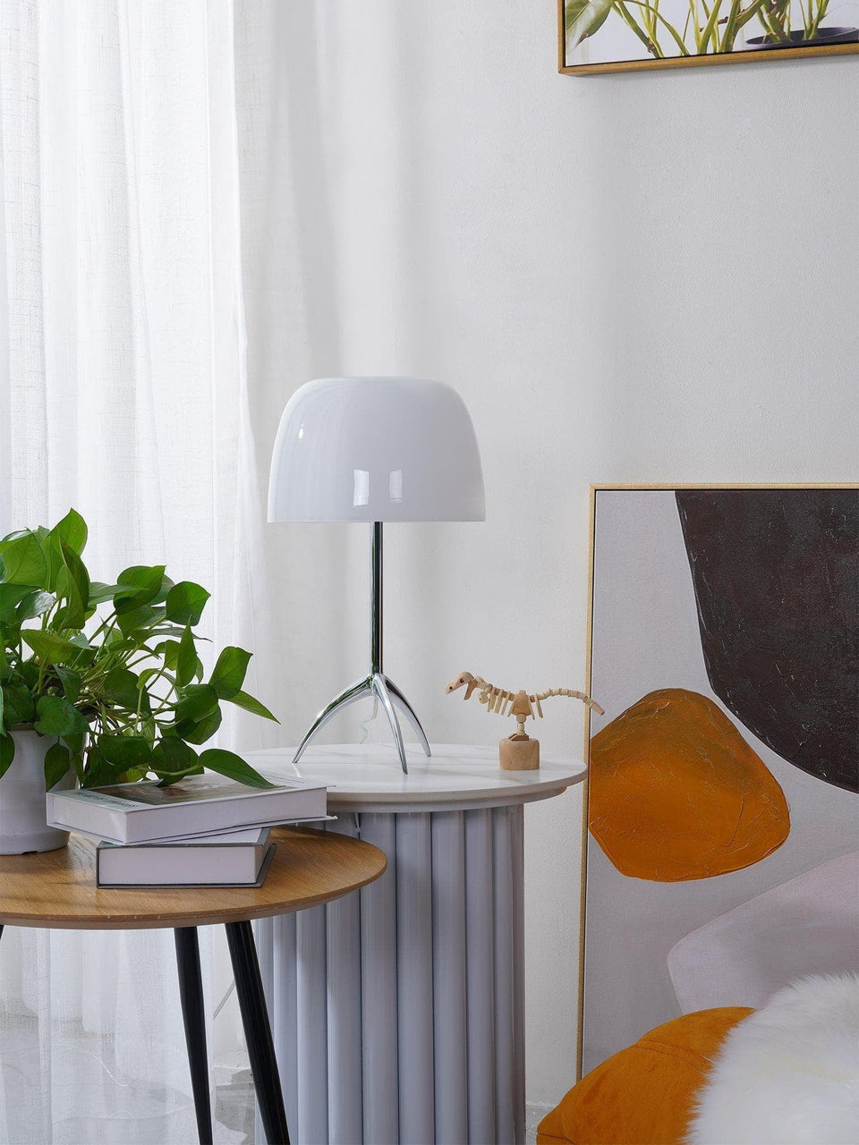 Lumiere Glass Table Lamp