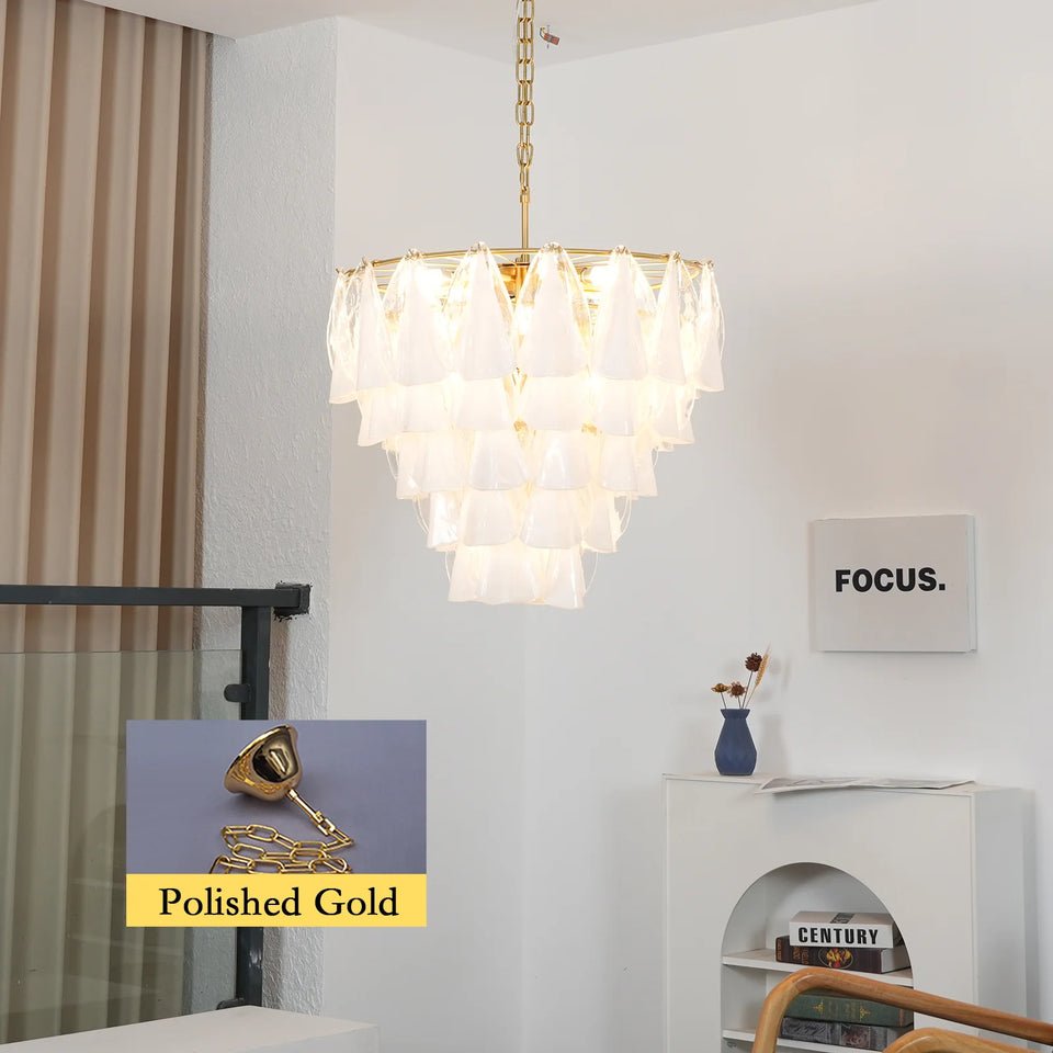 Lunara Murano Glass Chandelier