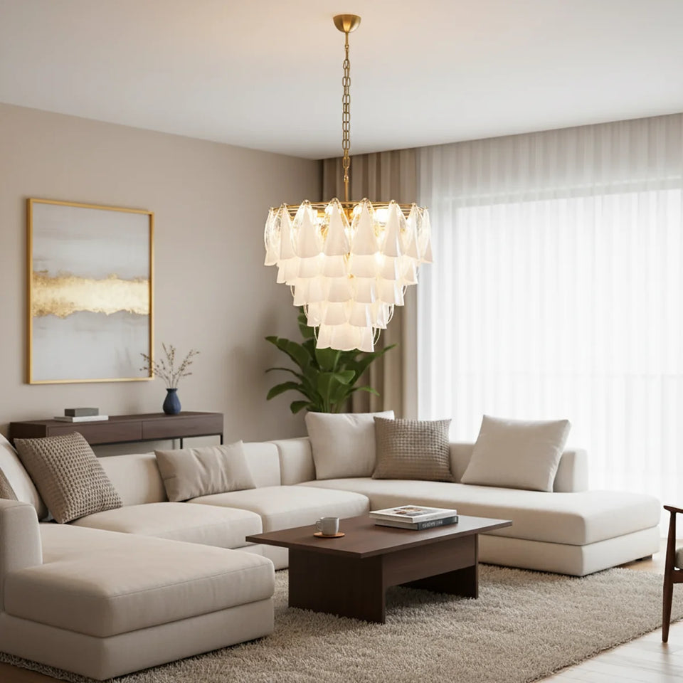 Lunara Murano Glass Chandelier
